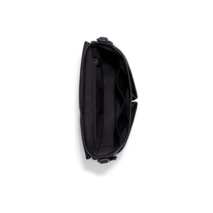 COACH Thompson Leather Crossbody Bag, Map Bag, Shoulder Bag Unisex Black-2