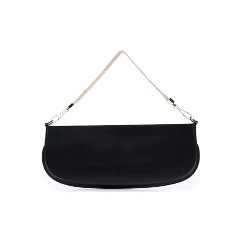By Far Zip up Curved Tote Bag