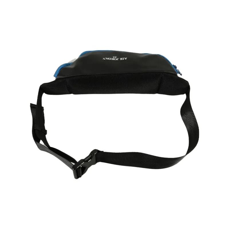 Jordan Polyester Crossbody Bag Sling Bag Fanny Pack Regular Unisex Black White Blue Patchwork-2