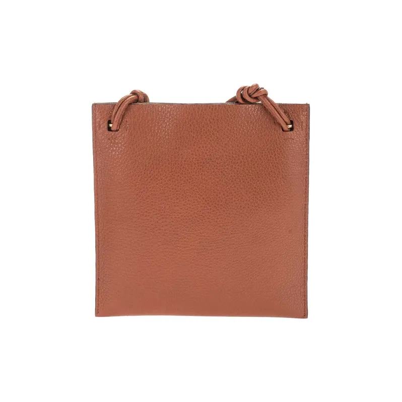 Valentino Cow Leather Crossbody Bag Women's Brown-2