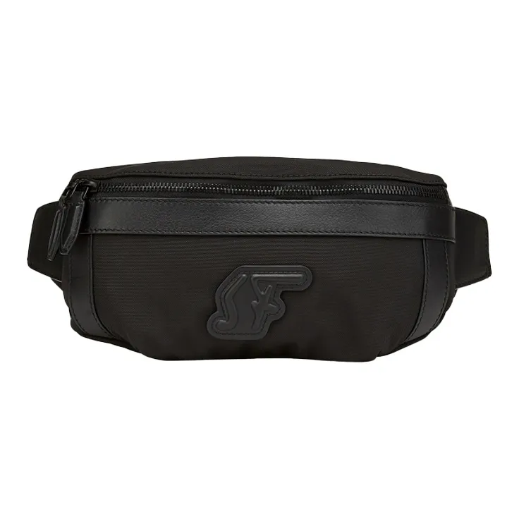 FERRAGAMO Nylon Fanny Pack Men's Black-0