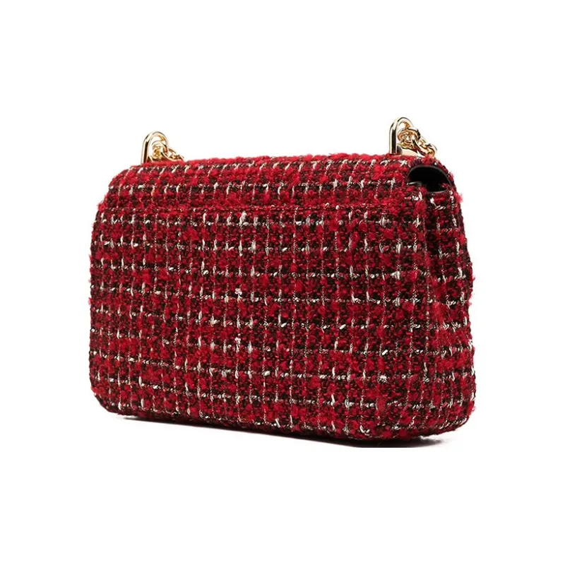 MICHAEL KORS Soho Leather Shoulder Bag, Crossbody Bag Large Size Women's Red-1