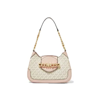 MICHAEL KORS Hally Cow Leather Crossbody Shoulder Bags Women's Vanilla White