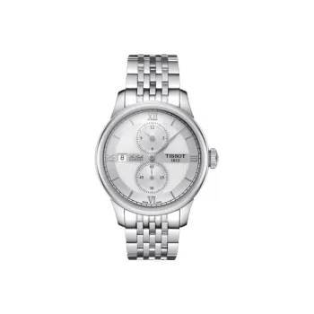 TISSOT Le Locle Collection Automatic Mechanical Movement Men's Watches Watch 39.3mm Silver Dial Stainless Steel Case