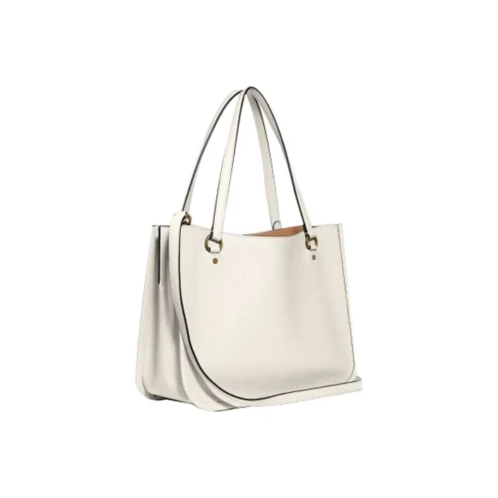 COACH Tyler Leather Portable Crossbody Bag Shoulder Bag Women's White-1