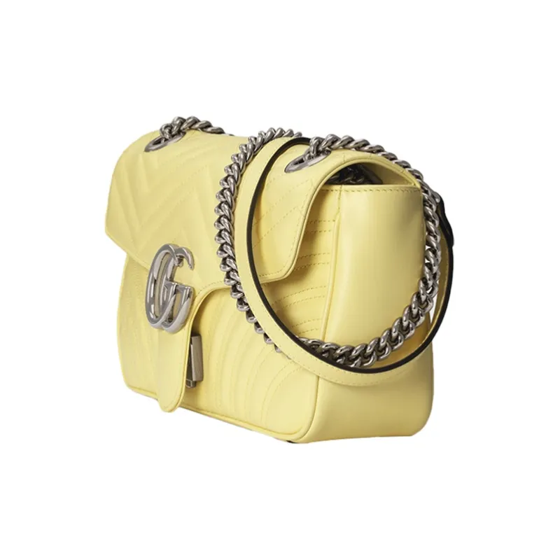 GUCCI GG Marmont Quilted Leather Shoulder Bag, Crossbody Bag Women's-1