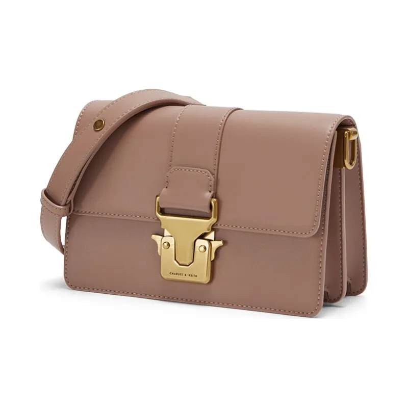 CHARLES&KEITH PU Small Square Bag, Crossbody Bag Women's Multicolor-13