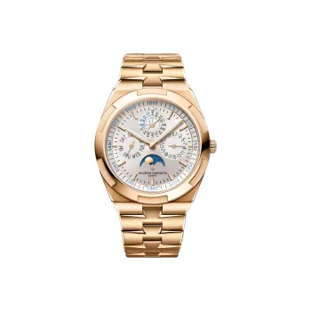 VACHERON CONSTANTIN Overseas Collection Automatic Mechanical Movement Men's Watches Watch 41.5mm Silver Dial