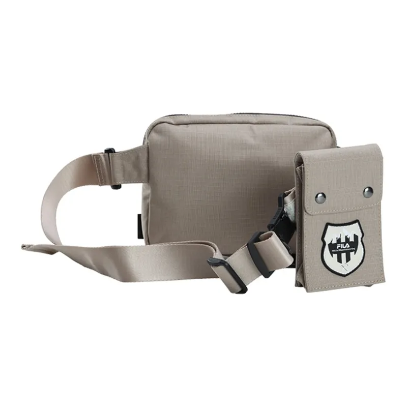 FILA FUSION WM White Mountain Collaboration Fabric Fanny Pack Regular Unisex Apricot Seed-3