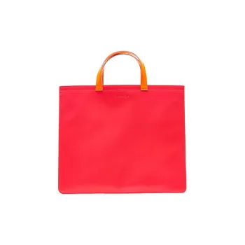 CDG Calfskin Handbag Regular Women's Red