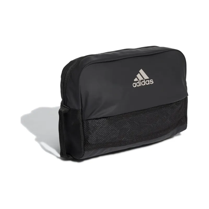 Adidas Polyester Athletic Shoes With Clutch Unisex Black-2