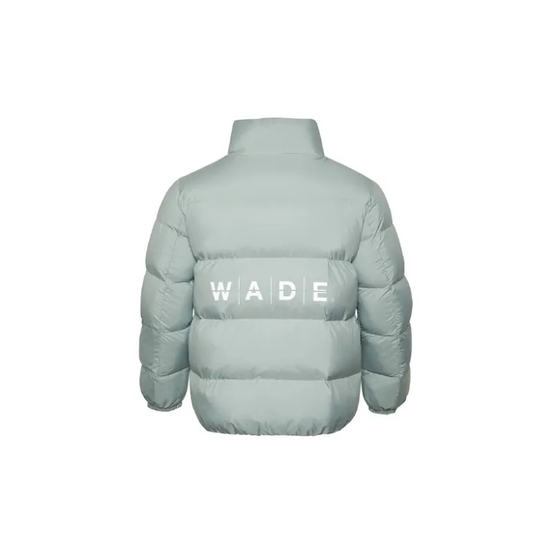 LiNing Puffer Jacket Men's Water Gray Green-1