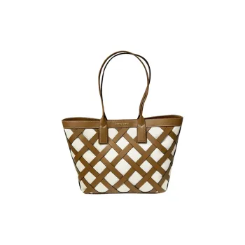 MICHAEL KORS Sienna Leather Tote Bag Shopping Bag Shoulder Bags Handbags Regular Women's Brown