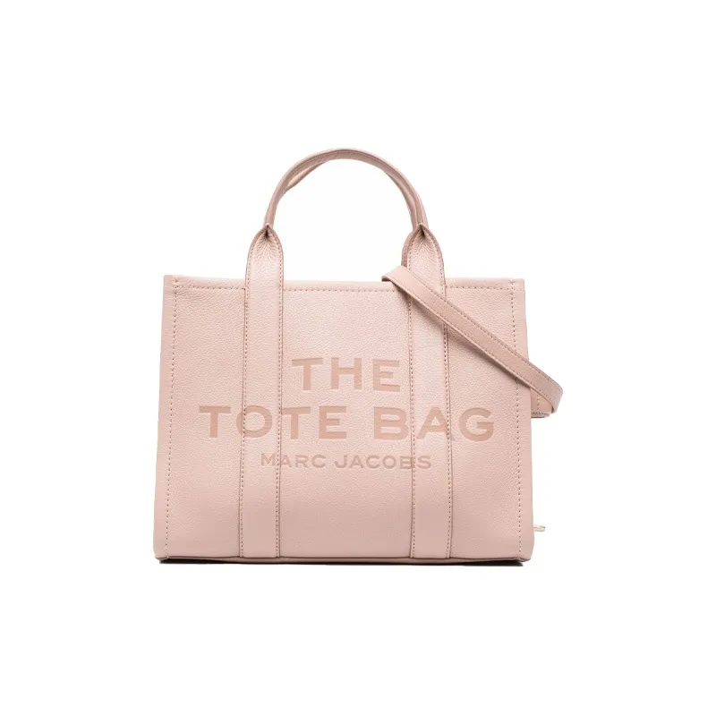 MARC JACOBS Tote Leather Tote Bag, Shopping Bag, Shoulder Bag, Crossbody Bag, Handbag Small Size Women's Light Pink-0