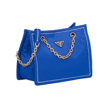 PRADA Nylon Shoulder Bag Crossbody Bag Handbags Unisex Blue
