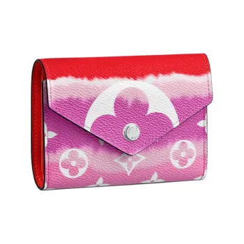 LOUIS VUITTON Victorine Wallet Lv Escale Rouge