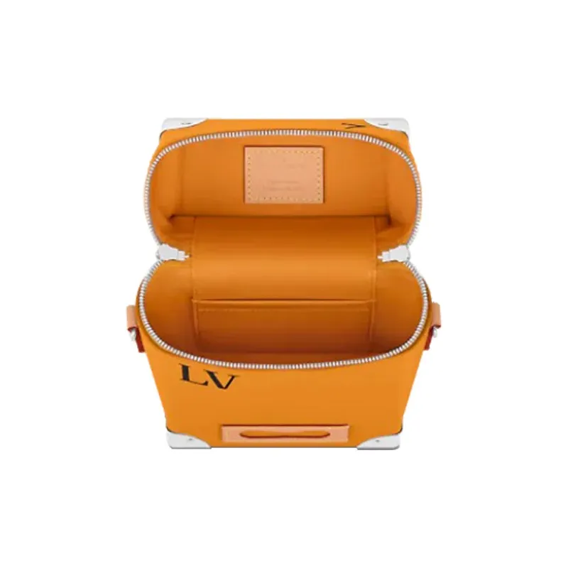LOUIS VUITTON Vertical Box Trunk Saffron Yellow-3
