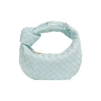 Bottega Veneta Jodie Mini Teal Washed