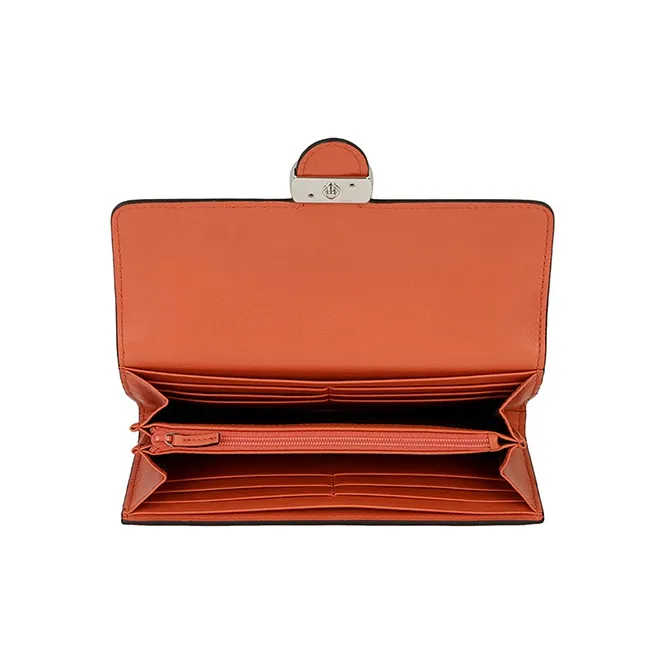 GUCCI Patent Leather Wallet Women's Saffron-3