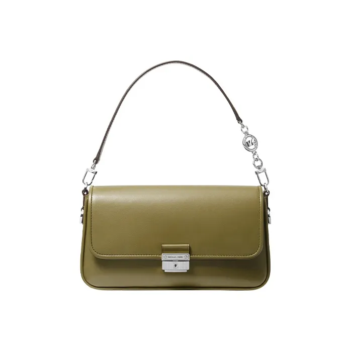 MICHAEL KORS MICHAEL KORS Luggage Collection Cow Leather Handbag Women's Olive Green-4