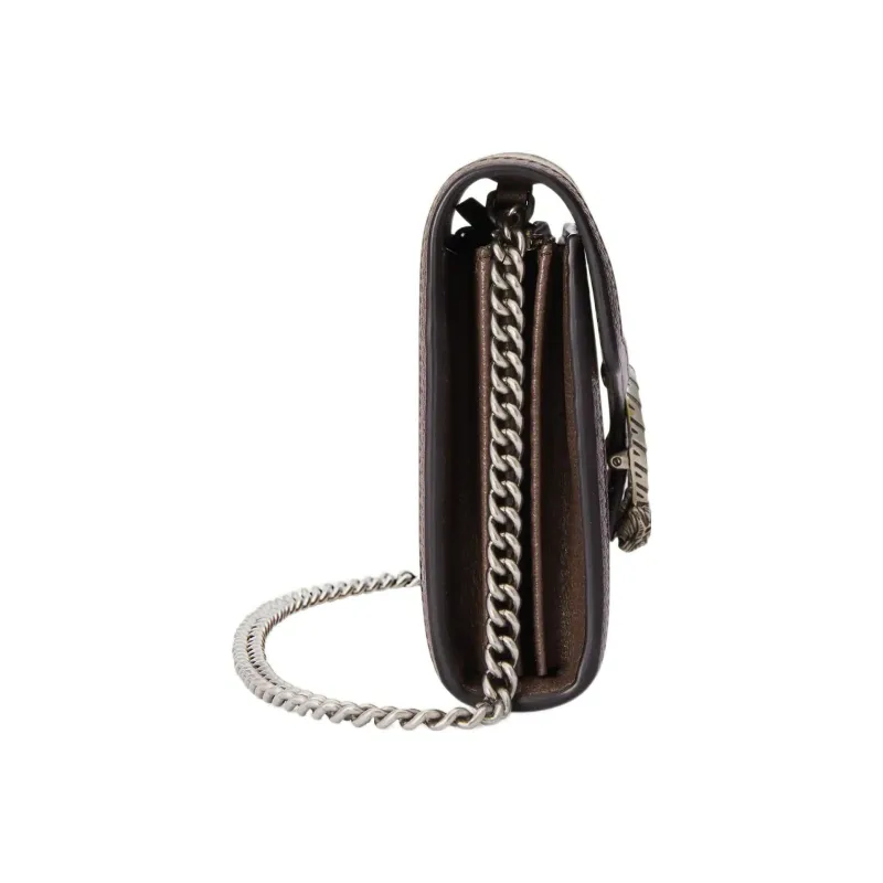 GUCCI Dionysus Leather Chain Wallet, Crossbody Bag, Shoulder Bag Women's-3