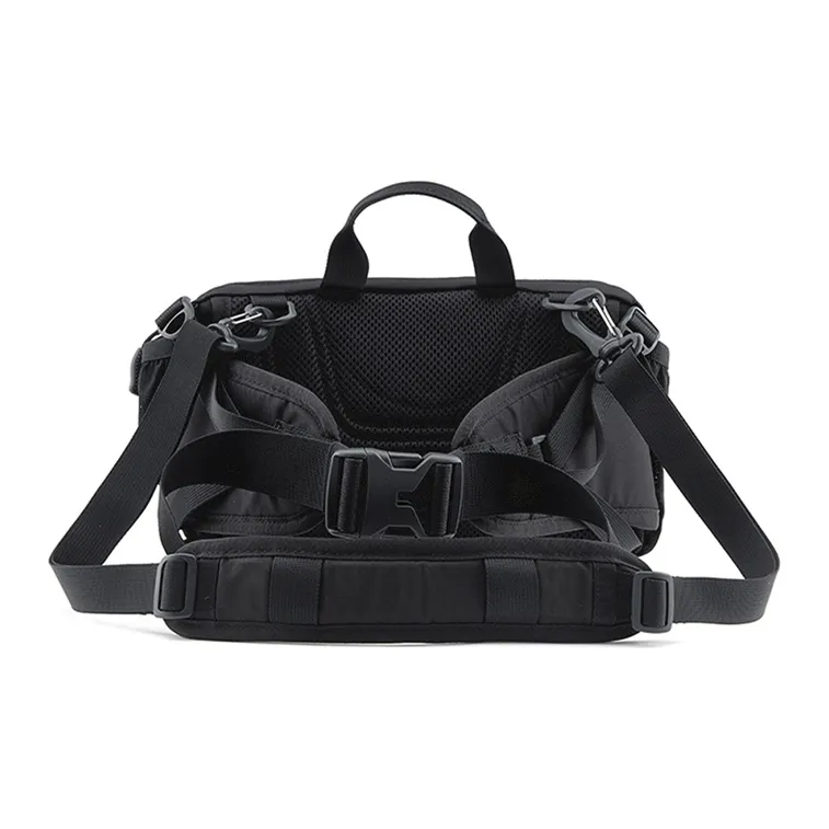 THE NORTH FACE Canvas Fanny Pack Regular Unisex Pure Black-2