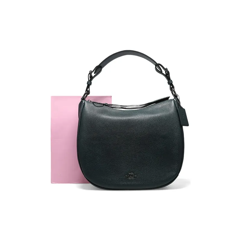 COACH Sutton Leather One Shoulder Crossbody Bag, Handbag Large Size Women's Jasper-4