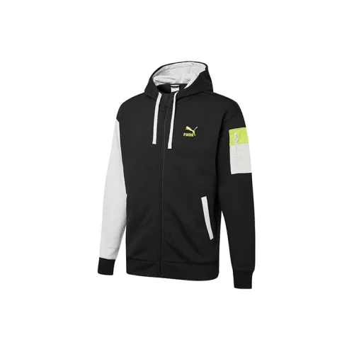 PUMA Retro Colorblock Jackets Men Black