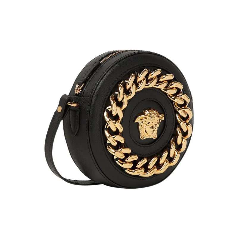 FANSIZHE Calfskin Camera Bags Crossbody Bag Shoulder Bag Women's Black-2