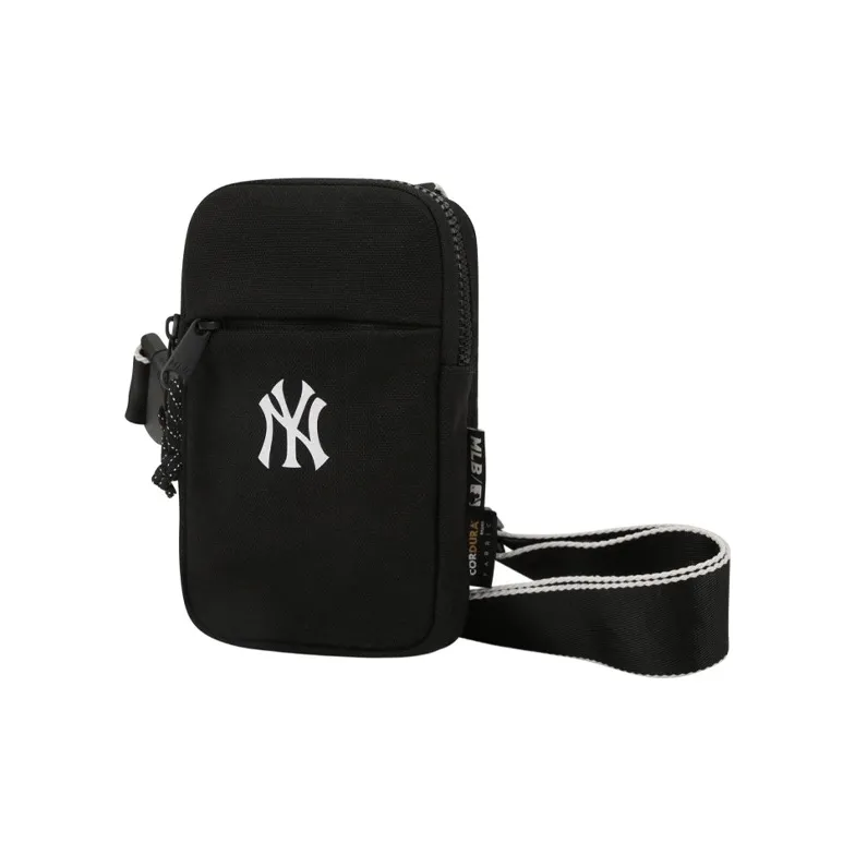 MLB Polyamide Cell Phone Pouch, Shoulder Bag, Crossbody Bag Mini Unisex Black-2
