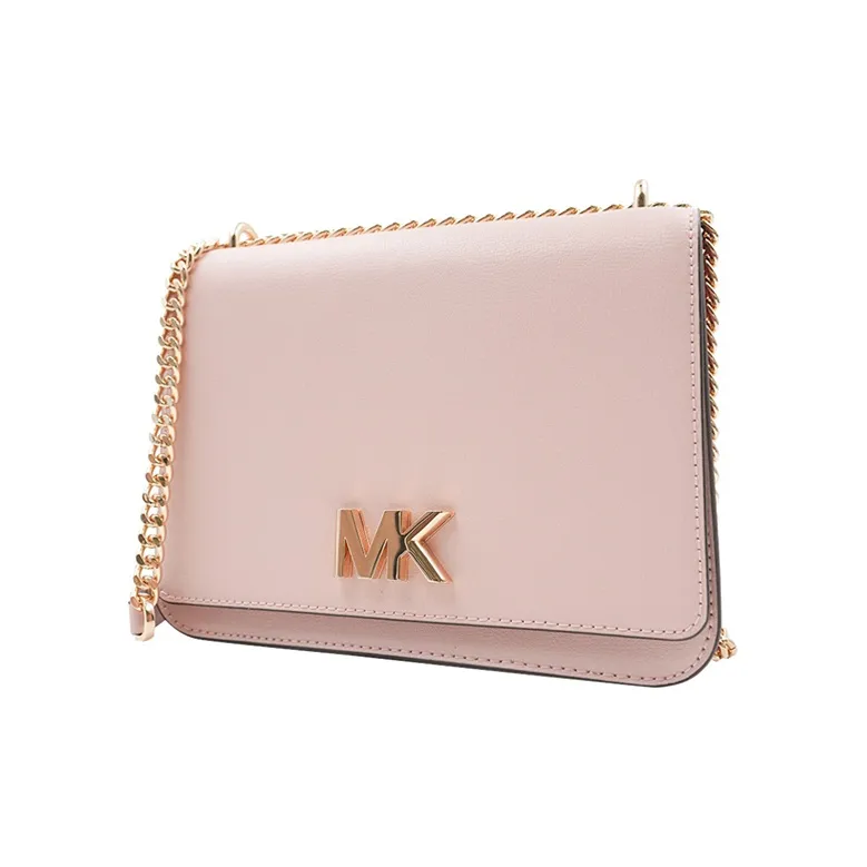 MICHAEL KORS Mott Leather Crossbody Bag Shoulder Bag Women's Pink-1