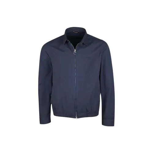 BARBOUR Jackets Men Navy Blue