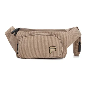 FILA FUSION Corduroy Sling Bag Fanny Pack Regular Unisex Khaki