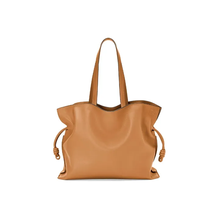 LOEWE Flamenco Nappa Cowhide Handheld Shoulder Bag Crossbody Bag Women's Brown-1