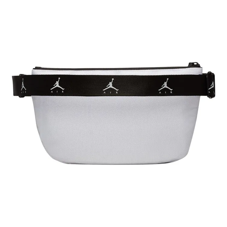 Jordan Polyester Fanny Pack Sling Bag Shoulder Bag Crossbody Bag Regular Unisex White-2
