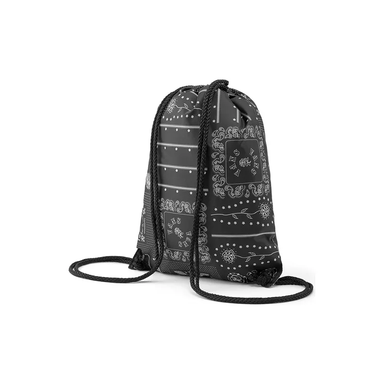 Vans Polyester Drawstring Bag Basketball Bag Gym Bag Backpack Regular Unisex Black-2