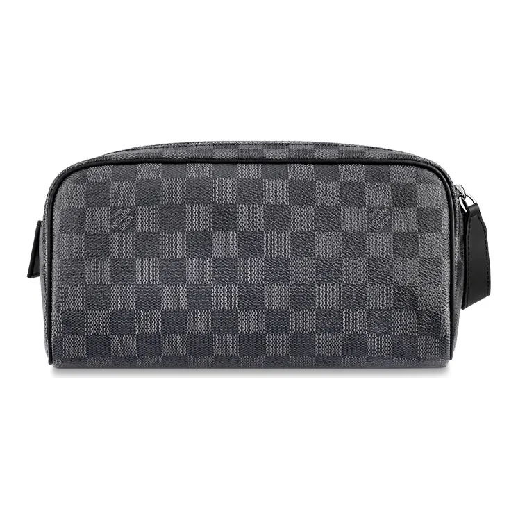 LOUIS VUITTON Dopp Kit Toilet Pouch Damier Graphite Canvas-2