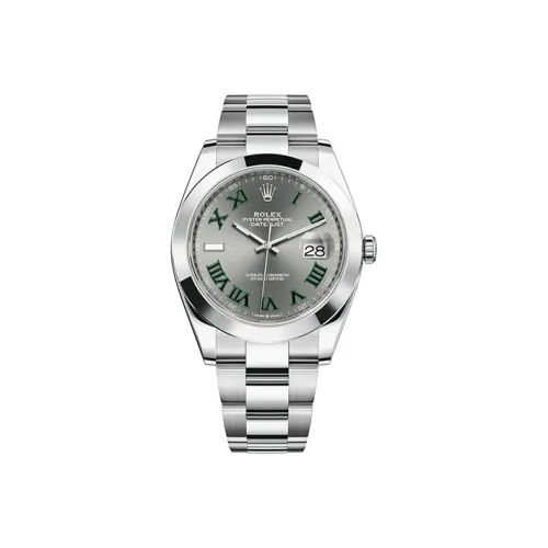 ROLEX Men Oyster Perpetual Datejust Swiss Watch