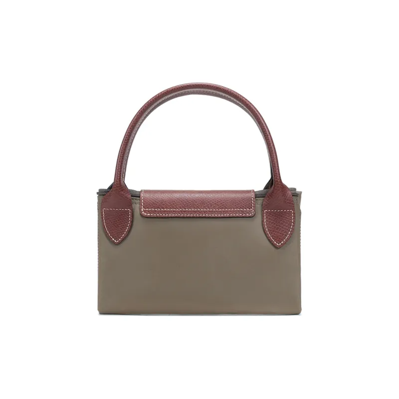 LONGCHAMP Le Pliage Fabric Dumpling Bag Handbags Medium Size Women's Sand Earth Tone-7