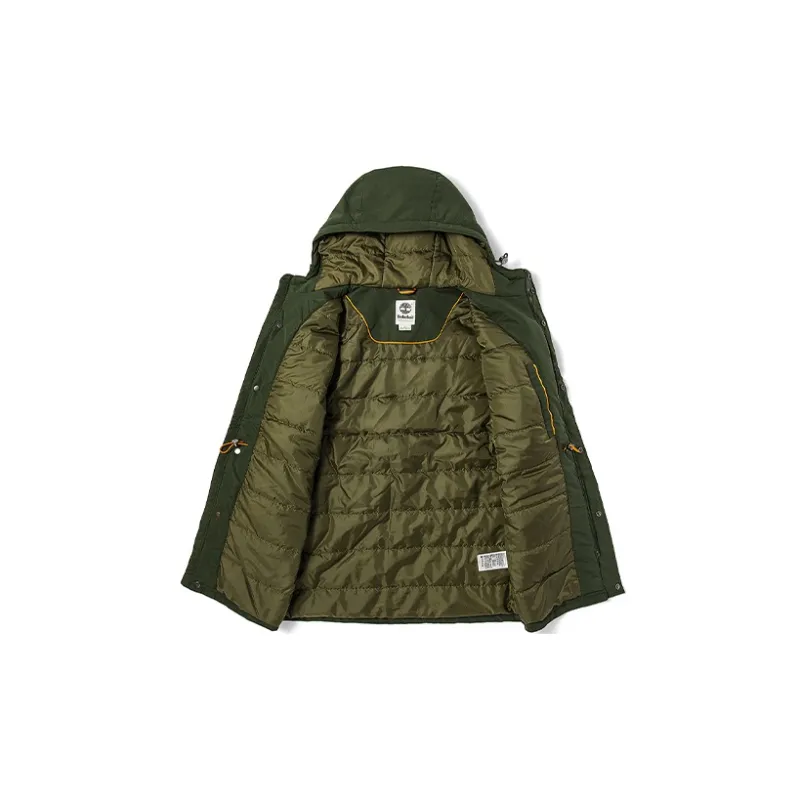 Timberland Puffer Jackets Men Luggage Bag Green-2