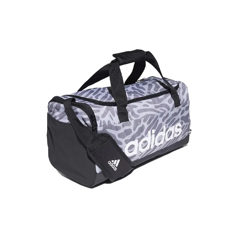 Adidas Polyester Gym Bag One Shoulder Handbag Regular Unisex Purple-1