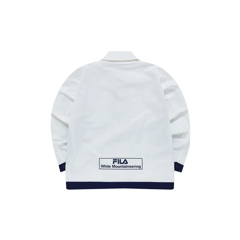 FILA FUSION x White Mountaineering Jacket Men's Standard White-1