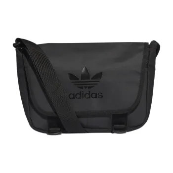 Adidas Originals TPU Messenger Bag Shoulder Bag Crossbody Bag Regular Unisex Pure Black