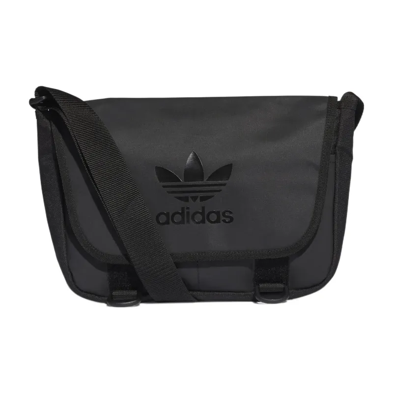 Adidas Originals TPU Messenger Bag Shoulder Bag Crossbody Bag Regular Unisex Pure Black-0