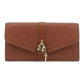 Chloe Cow Leather Shoulder Bag Crossbody Bag Women's Brown