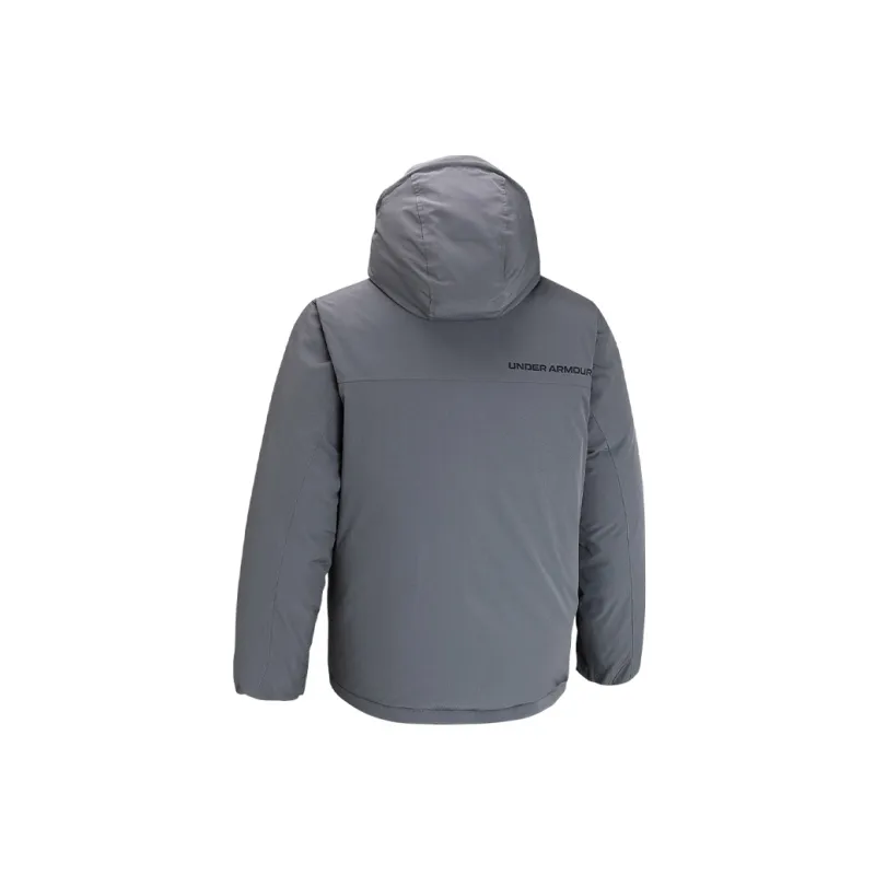 Under Armour Jackets Men Peach Gray-1