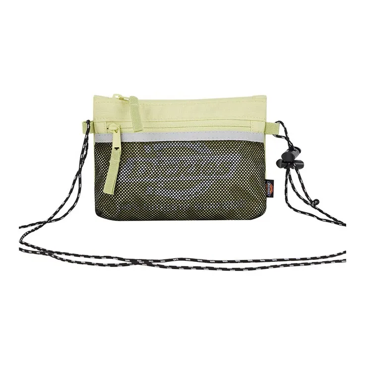 Dickies Polyester Shoulder Bag, Crossbody Bag Mini Unisex Muskmelon Yellow-0