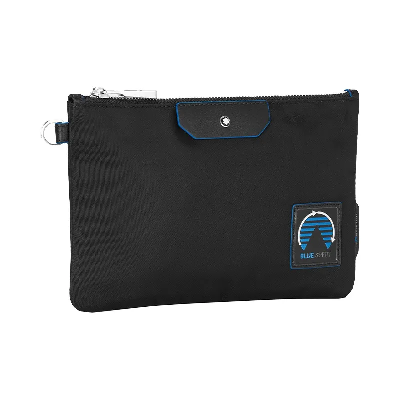 MONTBLANC Nylon Handbag, Shoulder Bag Men's Black-1