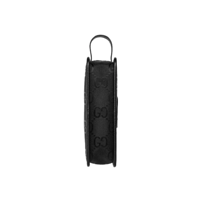 GUCCI Off The Grid Leather Nylon Hybrid Makeup Bags Clutches Unisex Black-4