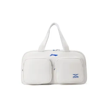 LiNing PU Travel Bag Regular Unisex White